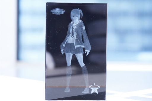 画像ギャラリー No.007のサムネイル画像 / 「PSO2」のキャラクターを現実世界に。「マイキャラ3Dクリスタルフィギュア化プロジェクト」のキーマンに意気込みを聞いた