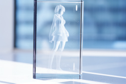 画像ギャラリー No.008のサムネイル画像 / 「PSO2」のキャラクターを現実世界に。「マイキャラ3Dクリスタルフィギュア化プロジェクト」のキーマンに意気込みを聞いた