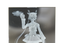 画像ギャラリー No.014のサムネイル画像 / 「PSO2」のキャラクターを現実世界に。「マイキャラ3Dクリスタルフィギュア化プロジェクト」のキーマンに意気込みを聞いた