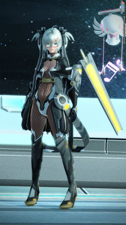 画像ギャラリー No.021のサムネイル画像 / 「PSO2」のマイキャラクターが（物理的に）目の前に出現。さっそく「マイキャラ3Dクリスタルフィギュア」を仔細に確認してみた