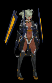 画像ギャラリー No.035のサムネイル画像 / 「PSO2」のマイキャラクターが（物理的に）目の前に出現。さっそく「マイキャラ3Dクリスタルフィギュア」を仔細に確認してみた