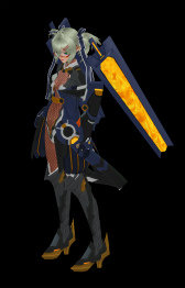 画像ギャラリー No.036のサムネイル画像 / 「PSO2」のマイキャラクターが（物理的に）目の前に出現。さっそく「マイキャラ3Dクリスタルフィギュア」を仔細に確認してみた