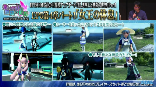 画像ギャラリー No.008のサムネイル画像 / セガフェス会場から公開生放送「PSO2 STATION！」レポート。通常クラスに新たなスキルが追加，そしてペルソナシリーズとのコラボが発表