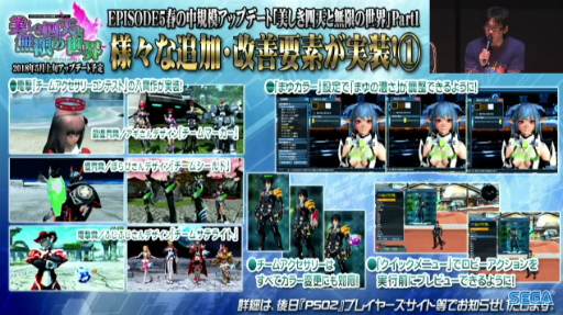 画像ギャラリー No.015のサムネイル画像 / セガフェス会場から公開生放送「PSO2 STATION！」レポート。通常クラスに新たなスキルが追加，そしてペルソナシリーズとのコラボが発表