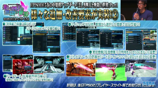 画像ギャラリー No.016のサムネイル画像 / セガフェス会場から公開生放送「PSO2 STATION！」レポート。通常クラスに新たなスキルが追加，そしてペルソナシリーズとのコラボが発表