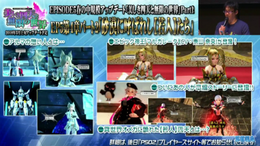 画像ギャラリー No.038のサムネイル画像 / セガフェス会場から公開生放送「PSO2 STATION！」レポート。通常クラスに新たなスキルが追加，そしてペルソナシリーズとのコラボが発表