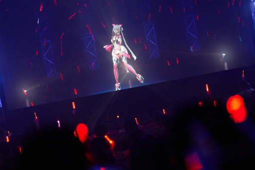 画像ギャラリー No.008のサムネイル画像 / マトイが尊い。「PSO2」初のバーチャルライブ,「ファンタジック3Dライブ 2018」レポート