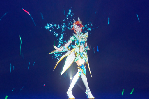 画像ギャラリー No.011のサムネイル画像 / マトイが尊い。「PSO2」初のバーチャルライブ,「ファンタジック3Dライブ 2018」レポート