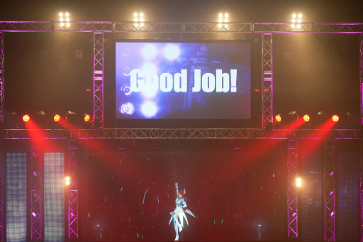 画像ギャラリー No.013のサムネイル画像 / マトイが尊い。「PSO2」初のバーチャルライブ,「ファンタジック3Dライブ 2018」レポート