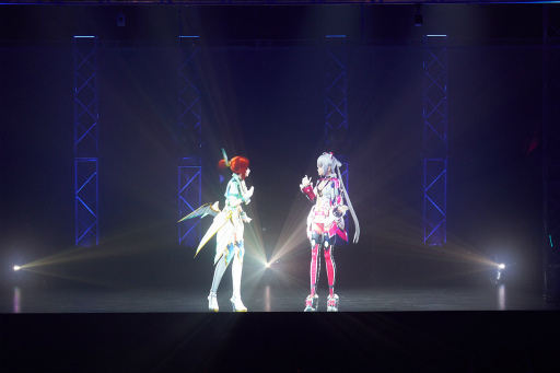 画像ギャラリー No.016のサムネイル画像 / マトイが尊い。「PSO2」初のバーチャルライブ,「ファンタジック3Dライブ 2018」レポート