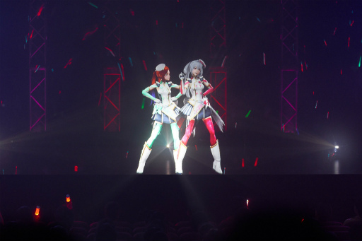 画像ギャラリー No.017のサムネイル画像 / マトイが尊い。「PSO2」初のバーチャルライブ,「ファンタジック3Dライブ 2018」レポート