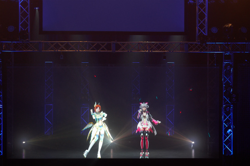 画像ギャラリー No.035のサムネイル画像 / マトイが尊い。「PSO2」初のバーチャルライブ，「ファンタジック3Dライブ 2018」レポート
