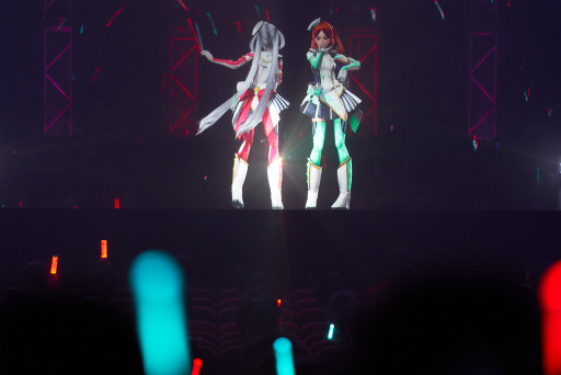 画像ギャラリー No.036のサムネイル画像 / マトイが尊い。「PSO2」初のバーチャルライブ，「ファンタジック3Dライブ 2018」レポート