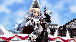 画像ギャラリー No.004のサムネイル画像 / 「PSO2」，クリスマスイベントの前半がスタート。リニューアルされた「氷上のメリークリスマス」やハリエット，ルーサーたちの新衣装が配信