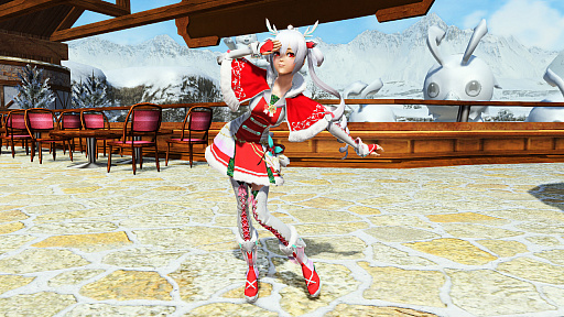 画像ギャラリー No.008のサムネイル画像 / 「PSO2」，クリスマスイベントの前半がスタート。リニューアルされた「氷上のメリークリスマス」やハリエット，ルーサーたちの新衣装が配信