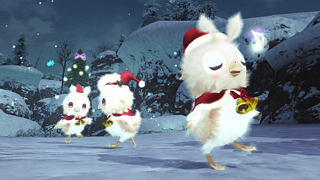 画像ギャラリー No.011のサムネイル画像 / 「PSO2」，クリスマスイベントの前半がスタート。リニューアルされた「氷上のメリークリスマス」やハリエット，ルーサーたちの新衣装が配信