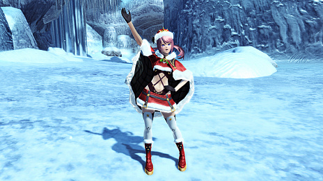 画像ギャラリー No.029のサムネイル画像 / 「PSO2」，クリスマスイベントの前半がスタート。リニューアルされた「氷上のメリークリスマス」やハリエット，ルーサーたちの新衣装が配信