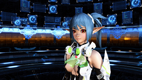 画像ギャラリー No.051のサムネイル画像 / 「PSO2」，クリスマスイベントの前半がスタート。リニューアルされた「氷上のメリークリスマス」やハリエット，ルーサーたちの新衣装が配信
