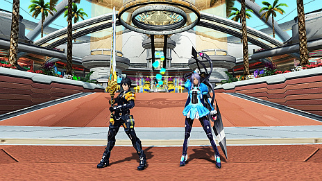 画像ギャラリー No.052のサムネイル画像 / 「PSO2」，クリスマスイベントの前半がスタート。リニューアルされた「氷上のメリークリスマス」やハリエット，ルーサーたちの新衣装が配信