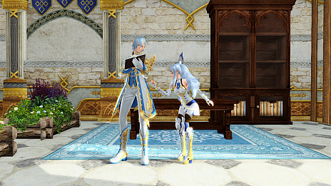 画像ギャラリー No.057のサムネイル画像 / 「PSO2」，クリスマスイベントの前半がスタート。リニューアルされた「氷上のメリークリスマス」やハリエット，ルーサーたちの新衣装が配信