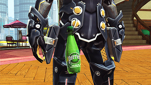 画像ギャラリー No.004のサムネイル画像 / 「PSO2」と炭酸入りナチュラルミネラルウォーター「ペリエ」がコラボ。限定アイテム付き商品が本日より順次販売