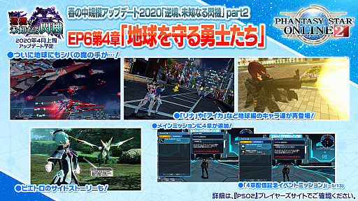 画像ギャラリー No.008のサムネイル画像 / 「PSO2」のロードマップに新クラスの実装と超大型アップデートの予定あり。PS Vita版のサービスは2020年8月19日に終了