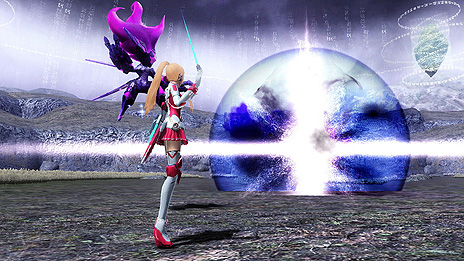 画像ギャラリー No.017のサムネイル画像 / 「PSO2」に人気ヒーローアニメ「SSSS.GRIDMAN」コラボスクラッチが登場。「未来を創る輝きの弾刃 Part3」アップデートが実施