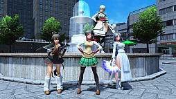 画像ギャラリー No.002のサムネイル画像 / 「PSO2」に「閃乱カグラ」とコラボしたACスクラッチが登場。ディバイドクエストにステップ31から35を追加