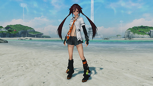 画像ギャラリー No.002のサムネイル画像 / 「PSO2」，本日のアップデートで“次元ゲイム ネプテューヌ”のコラボアイテムが再配信。エステ外でのマイファッションも利用可能に