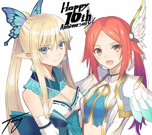 画像ギャラリー No.007のサムネイル画像 / 「PSO2」の“10周年記念マンガ・イラスト”全17作品をまとめて紹介。ペルソナチームや龍が如くチームなどから寄せられた力作の数々は必見