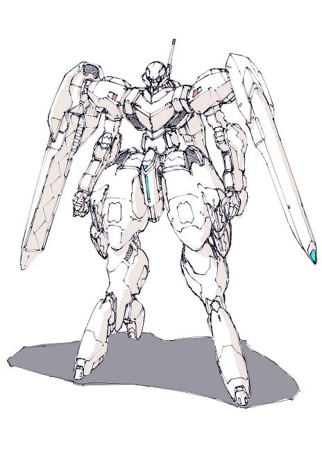 画像ギャラリー No.003のサムネイル画像 / 「Webパワードール」鷲尾直広さんが手がける新型機体のラフデザインを公開