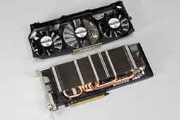画像ギャラリー No.011のサムネイル画像 / オリジナルデザインを採用したPalitのGTX 680カードを試す。強化型電源＋3連ファン仕様クーラーの効果はいかほどか