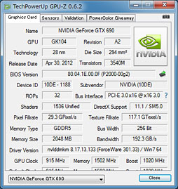 画像ギャラリー No.033のサムネイル画像 / 「GeForce GTX 690」レビュー。「プレイアブルな3画面環境」をカード1枚で実現可能に