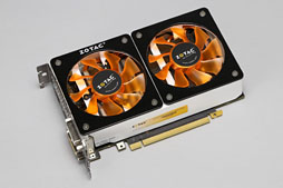 画像ギャラリー No.002のサムネイル画像 / 全長173mmのZOTAC製GTX 670カードを動かしてみる。「リファレンスより約70mm短い」インパクトはどれほどか