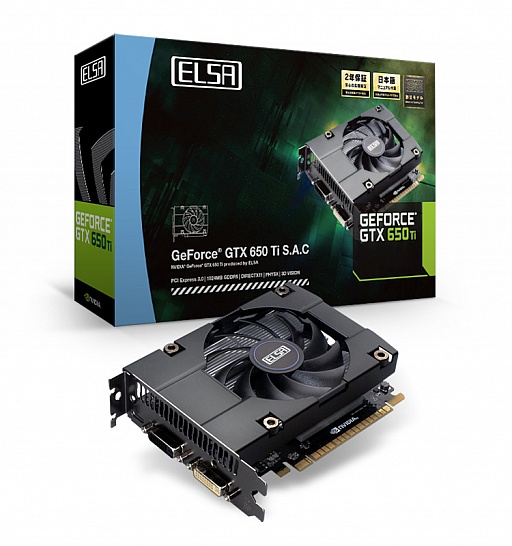 画像ギャラリー No.001のサムネイル画像 / ELSA，静音を謳うGTX 650 Tiカードを発売。145mmという短さもウリ 