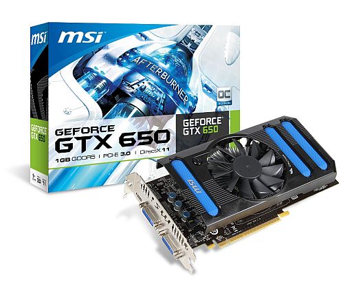 画像ギャラリー No.001のサムネイル画像 / アスク，6層基板採用のMSI製GTX 650カード発売。信頼性の高さを謳う