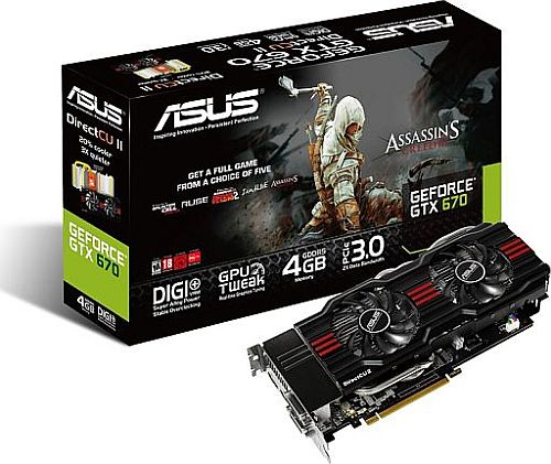 画像ギャラリー No.001のサムネイル画像 / ASUS,Assassin's Creed IIIフル版などのクーポンが付いたGTX 670&660