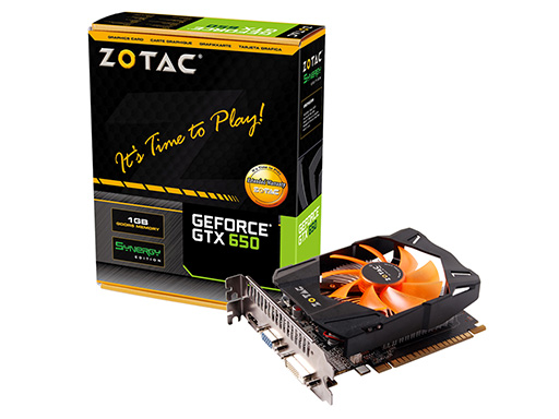画像ギャラリー No.001のサムネイル画像 / 補助電源不要のZOTAC製GTX 650搭載カード,アスクから4月上旬に発売