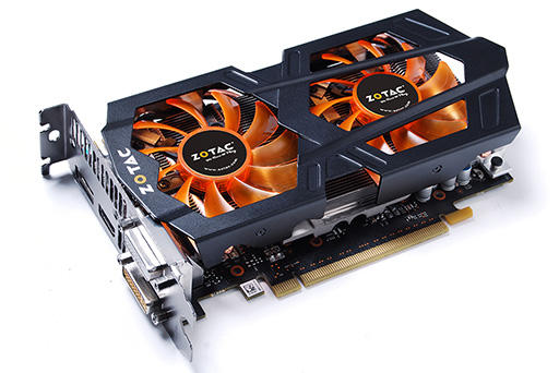 画像ギャラリー No.001のサムネイル画像 / 独自クーラー搭載でOC仕様のZOTAC製GTX 650 Ti BOOSTカードが登場