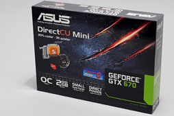 画像ギャラリー No.002のサムネイル画像 / 全長170mm。“Mini-ITXサイズ”のASUS製GTX 670カードを試す