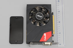 画像ギャラリー No.010のサムネイル画像 / 全長170mm。“Mini-ITXサイズ”のASUS製GTX 670カードを試す