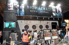 画像ギャラリー No.006のサムネイル画像 / ［TGS 2011］「バイオハザード リベレーションズ」を，怪しい雰囲気満点の特設コーナーでプレイしてみた