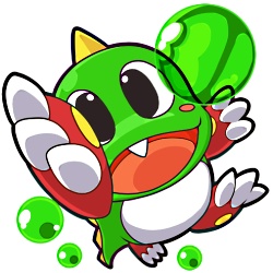 画像ギャラリー No.002のサムネイル画像 / スクウェア・エニックスのニンテンドー3DS用ソフト「とびだす!パズルボブル 3D(仮称)」が2011年春(予定)に発売決定