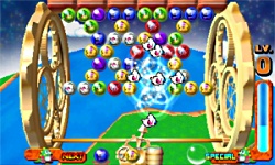 画像ギャラリー No.005のサムネイル画像 / スクウェア・エニックスのニンテンドー3DS用ソフト「とびだす!パズルボブル 3D(仮称)」が2011年春(予定)に発売決定