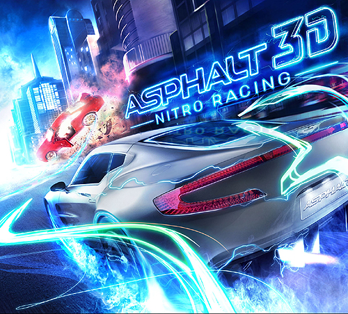 画像ギャラリー No.002のサムネイル画像 / KONAMIのニンテンドー3DS向けレースゲームのタイトルが「ASPHALT 3D： NITRO RACING」に決定。メインビジュアルやスクリーンショットが本日到着