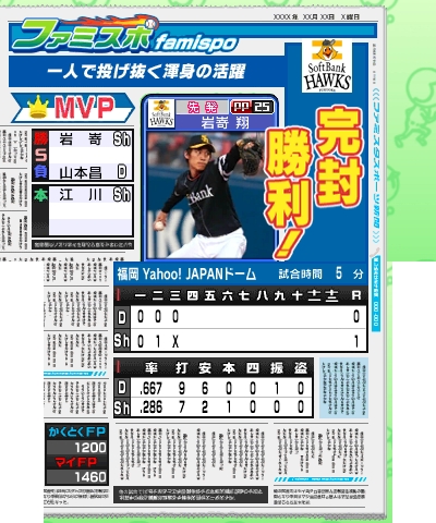 画像ギャラリー No.054のサムネイル画像 / 3DS用ソフト「プロ野球 ファミスタ2011」，プレイヤーの前に立ちはだかる伝説のチーム“ナムコレジェンズ”などの情報を公開