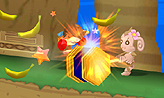 画像ギャラリー No.008のサムネイル画像 / 3DS「スーパーモンキーボール 3D」最新情報。「モンキーファイト」モードではおサルを掴んでシェイク(?)すべし