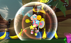 画像ギャラリー No.013のサムネイル画像 / 3DS「スーパーモンキーボール 3D」最新情報。「モンキーファイト」モードではおサルを掴んでシェイク(?)すべし