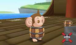 画像ギャラリー No.016のサムネイル画像 / 3DS「スーパーモンキーボール 3D」最新情報。「モンキーファイト」モードではおサルを掴んでシェイク(?)すべし