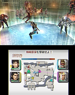 画像ギャラリー No.005のサムネイル画像 / ニンテンドー3DS用ソフト「戦国無双 Chronicle」がコーエーテクモゲームスから2011年春に発売決定
